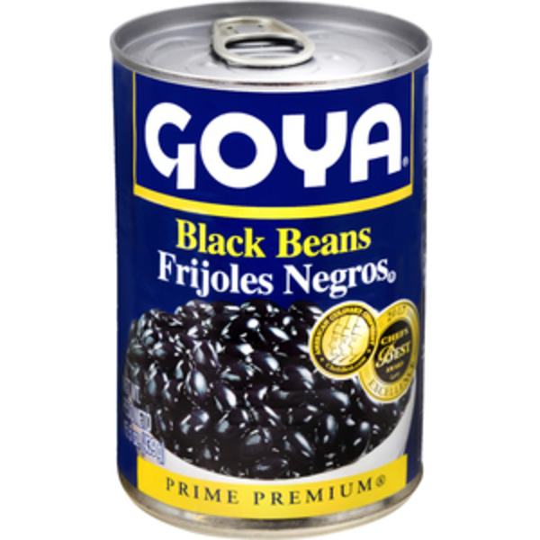 Goya Goya Black Beans Can 15.5 oz., PK24 2466